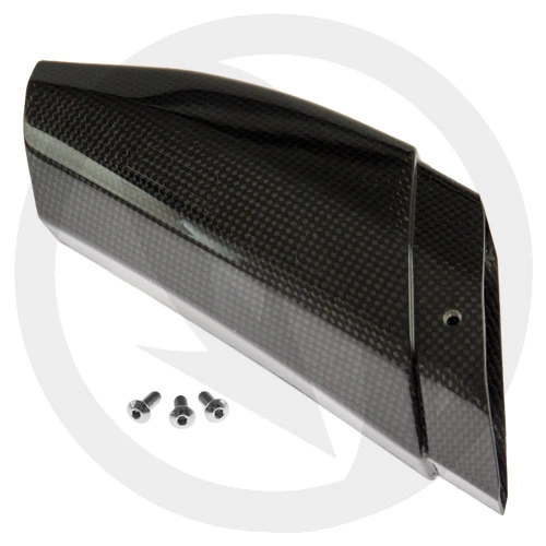 Exhaust end cap | glossy carbon | RED Racing Parts