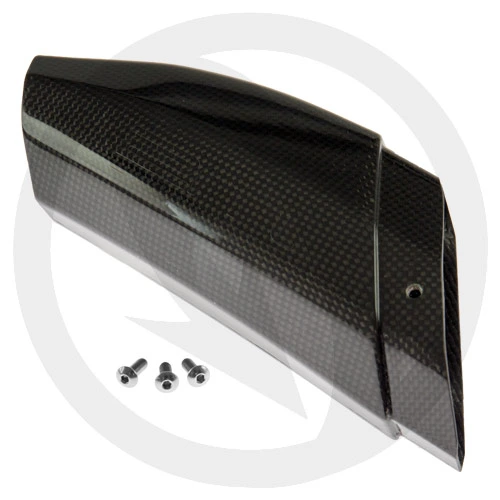 Exhaust end cap | glossy carbon