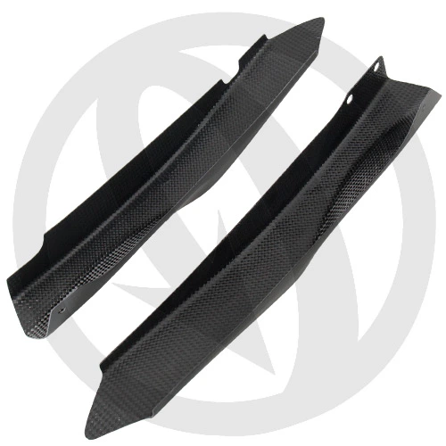 Couple of swingarm guards | glossy carbon