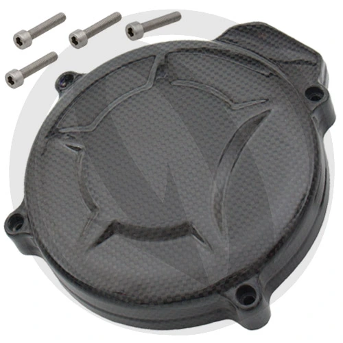 Flywheel cover | glossy carbon