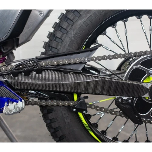 Couple of swingarm guards | glossy carbon