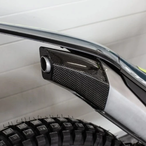 Exhaust end cap | glossy carbon