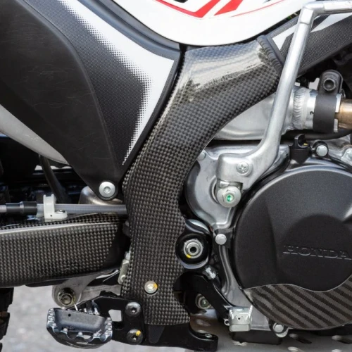 Couple of frame guards | glossy carbon