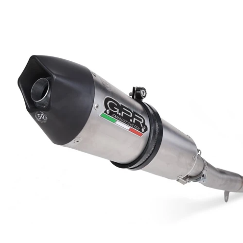 Titanium road approved full exhaust system (2:1 left) (GPR)