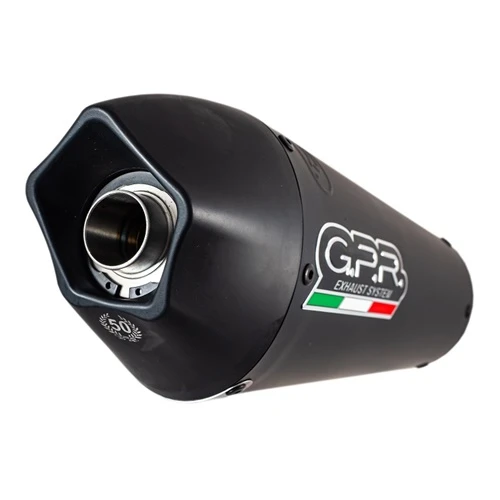 Black Titanium road approved full exhaust system (GPR)