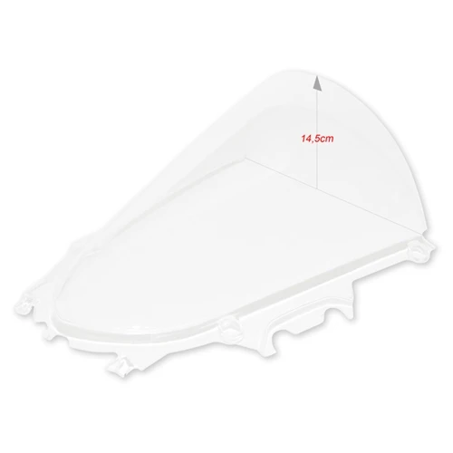 Increased clear windscreen | RED Racing Parts