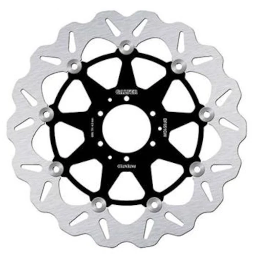 Wave CW floating matte black brake disc | Galfer | front