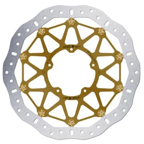Disco freno flottante Wave Floatech Racing Kashima JCW163HI | Galfer | anteriore