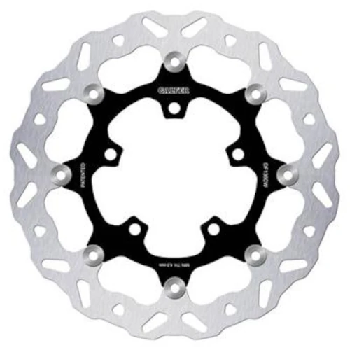 Wave CW floating matte black brake disc | Galfer | front