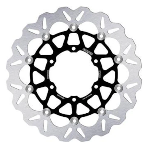 Wave CW floating matte black brake disc | Galfer | front