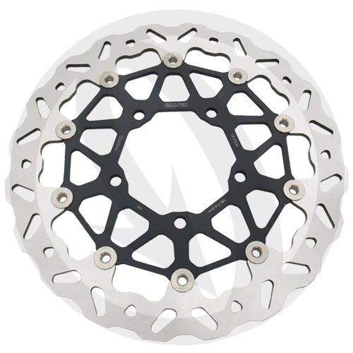 Wave CW floating matte black brake disc | Galfer | front