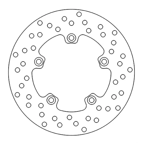 Fixed brake disc | Newfren (rear)