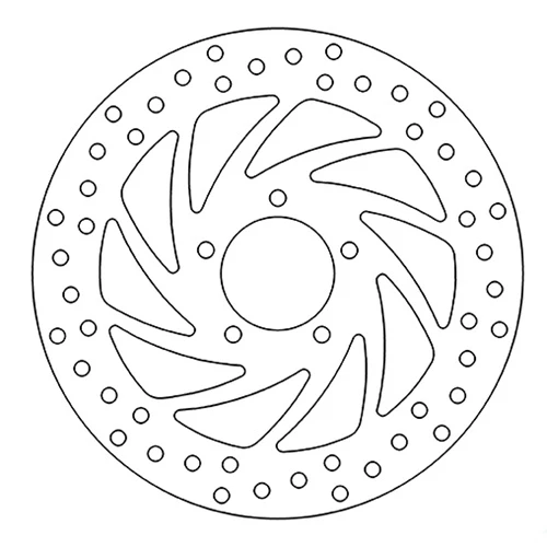 Fixed brake disc A | Newfren (front)