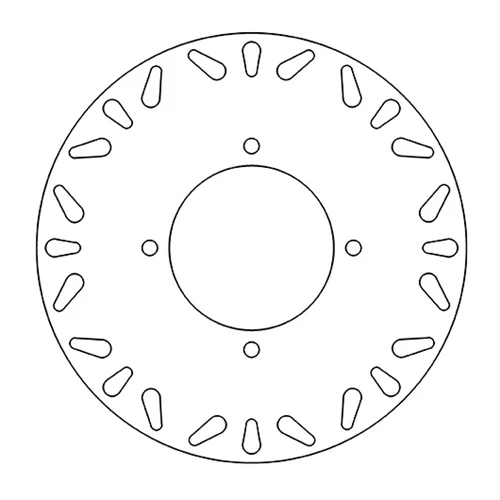 Fixed brake disc | Newfren (rear)