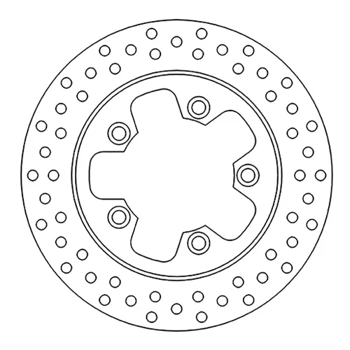 Fixed brake disc A | Newfren | rear