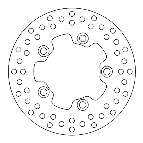 Fixed brake disc A | Newfren | rear