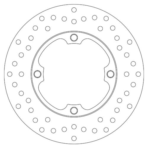 Fixed brake disc A | Newfren | rear