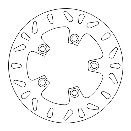 Fixed brake disc A | Newfren (rear)