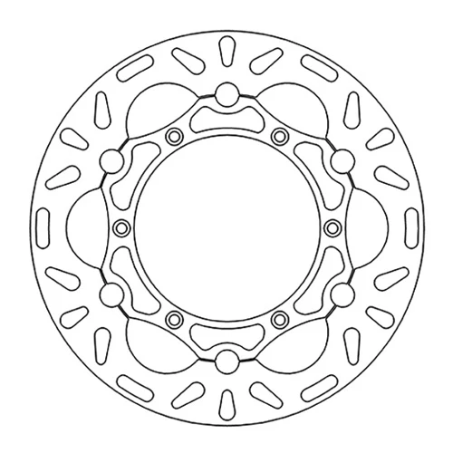 Floating brake disc AF | Newfren (front)