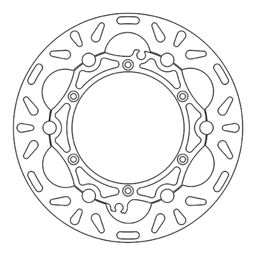 Floating brake disc AF | Newfren (front)