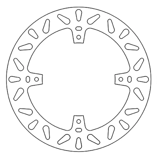 Fixed brake disc A | Newfren | rear