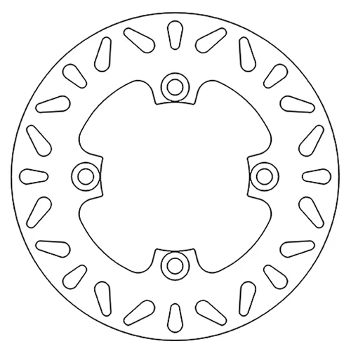 Fixed brake disc A | Newfren (rear)