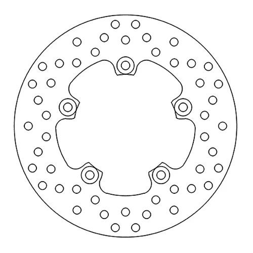 Fixed brake disc | Newfren (rear)