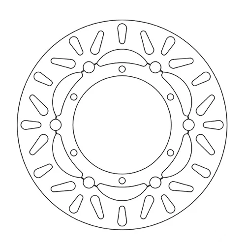 Floating brake disc AF | Newfren (rear)