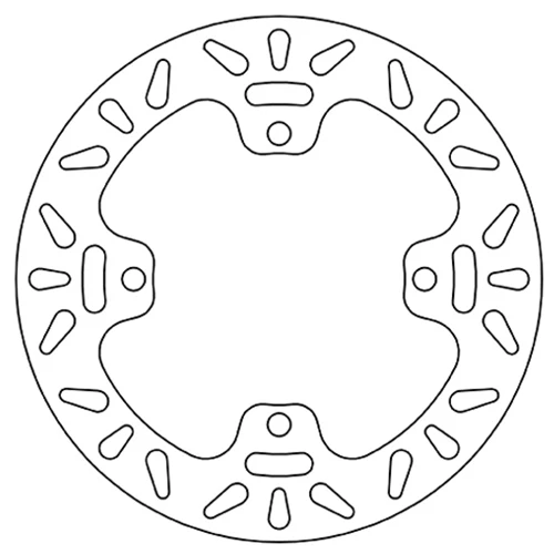 Fixed brake disc A | Newfren | rear