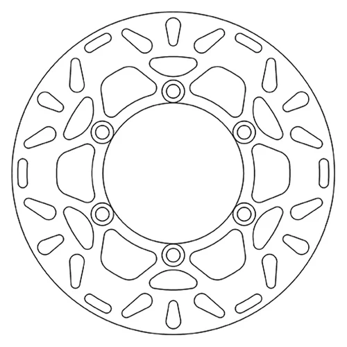 Fixed brake disc A | Newfren (front)