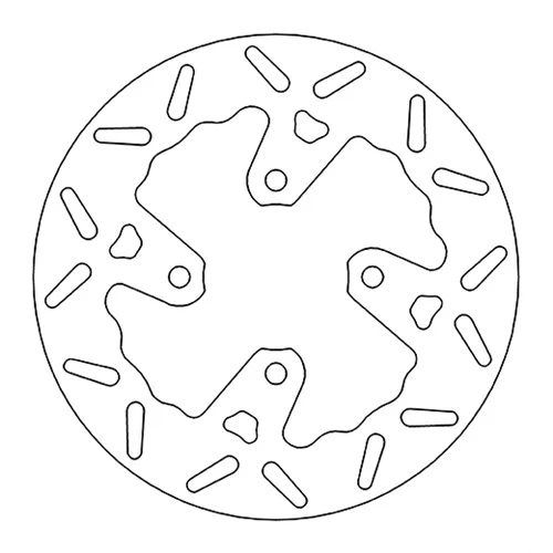 Fixed brake disc A | Newfren | rear