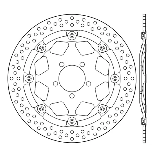 Floating brake disc | Newfren | front