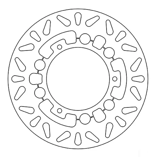 Floating brake disc AF | Newfren | front