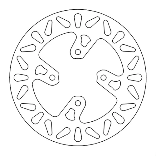 Fixed brake disc A | Newfren | rear