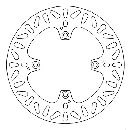 Fixed brake disc A | Newfren | rear