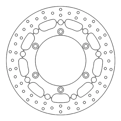 Vintage floating brake disc | Newfren (front)