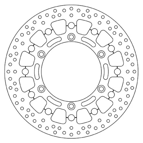 Floating brake disc AF | Newfren (front)