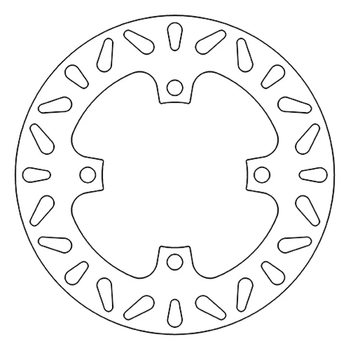 Fixed brake disc A | Newfren | rear
