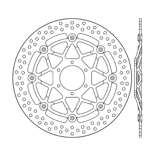 Floating brake disc EF | Newfren | front