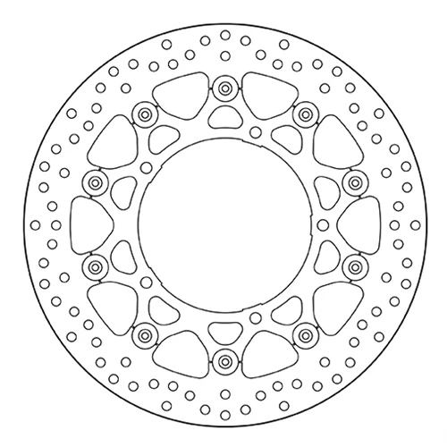 Floating brake disc EF | Newfren | front