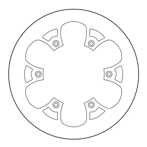 Off-road fixed brake disc | Newfren | rear