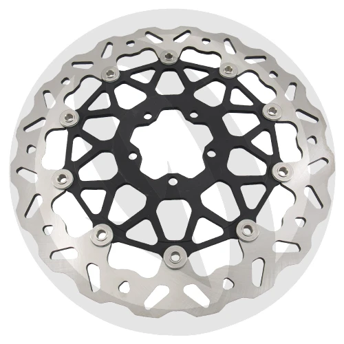 Wave CW floating matte black brake disc | Galfer | front