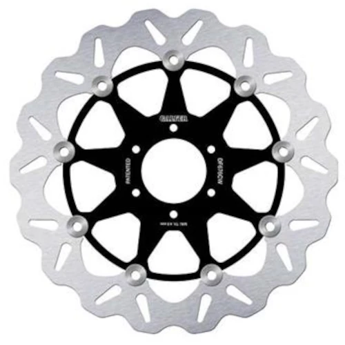 Wave CW floating matte black brake disc | Galfer | front