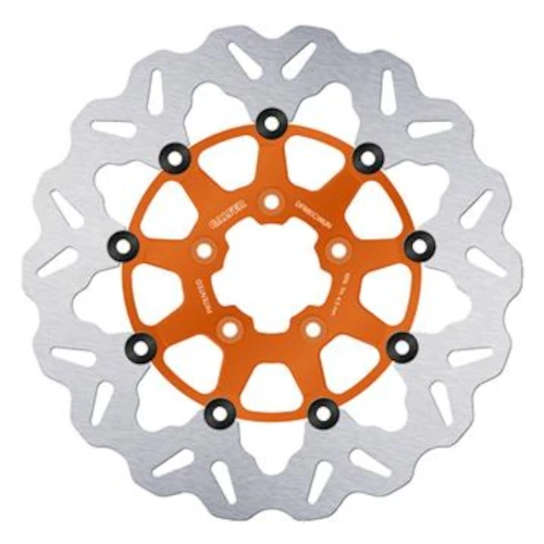 Wave CW floating orange brake disc | Galfer | front