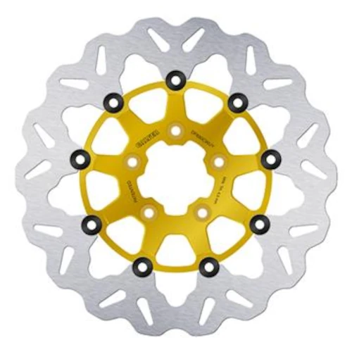 Wave CW floating gold brake disc | Galfer | front