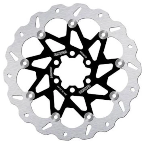 Wave CW floating matte black brake disc | Galfer | front