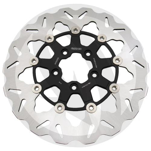 Wave CW floating matte black brake disc | Galfer | front