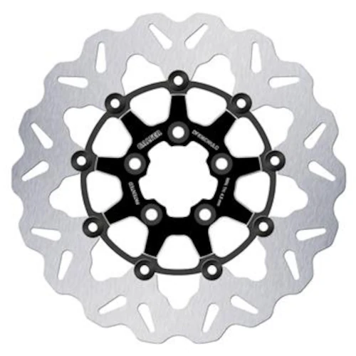 Wave CW floating matte black brake disc | Galfer | rear