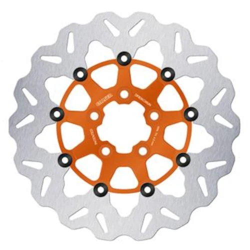 Wave CW floating orange brake disc | Galfer | rear