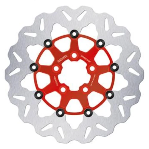 Wave CW floating red brake disc | Galfer | rear